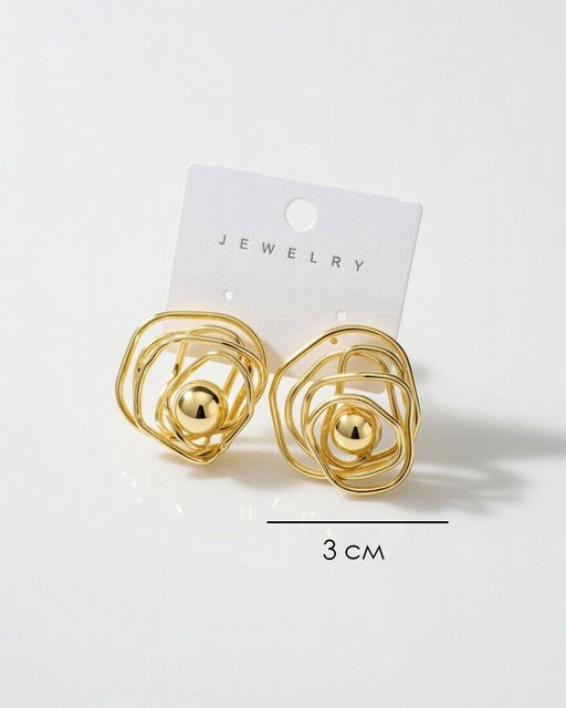 Стильные серьги