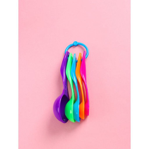 Цена за 3 шт. Набор мерных ложек Доляна «Креатив», 5 шт.: 1 мл, 2.5 мл, 5 мл, 7.5 мл, 15 мл, МИКС