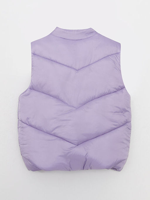 Dik Yaka Basic K?z Bebek Fermuarl? Yelek - Waikiki фото 2