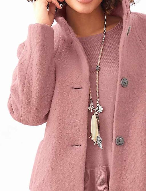 Пальто, розовое - Linea tesini фото 5