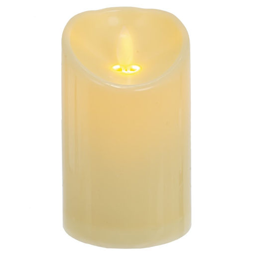 Изделие декоративное "Свеча" (подсветка, 3xAAA, н/п), L7,5 W7,5 H12 см