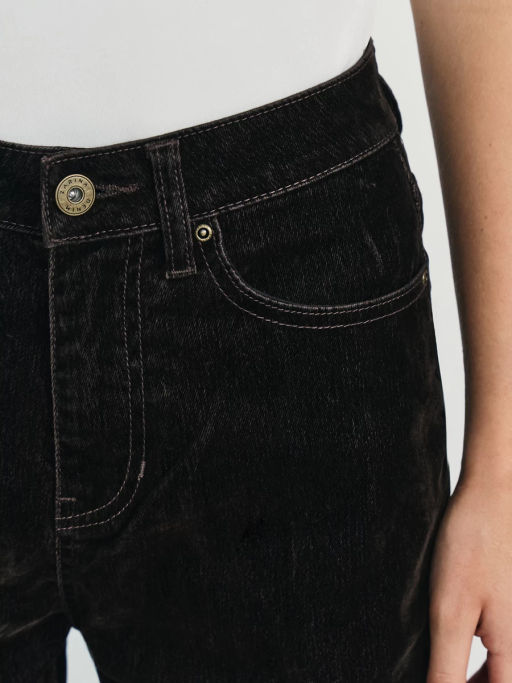 Джинсы SLIM с бархатистым эффектом / Zarina