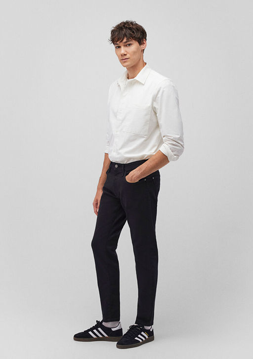 Milan Simsiyah Denim Jean Pantolon - Mavi фото 2