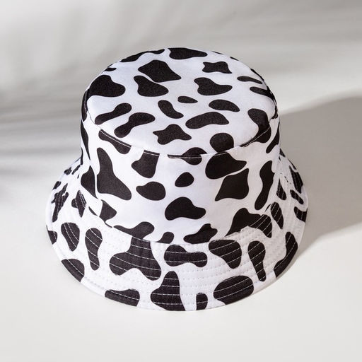 Панама двусторонняя MINAKU, белый, чёрная, размер 58