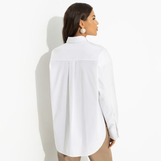 Рубашка базовая Невероятно хороша (белая) - Charutti фото 5