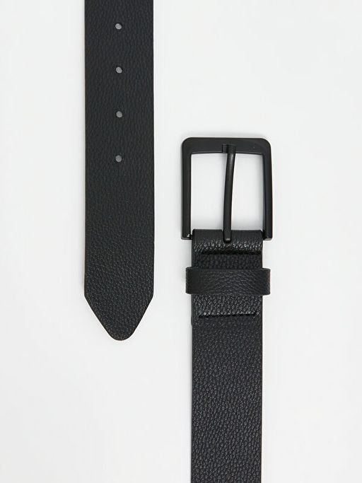 Deri G?r?n?ml? Erkek Kemer