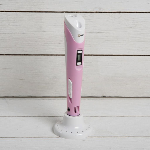 3D ручка 3Dali Plus (KIT FB0021Pk), ABS и PLA, розовая (+ трафарет и пластик)