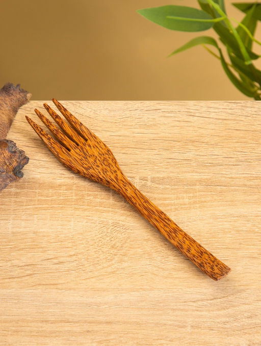 Вилка, 19 см, кокос - Simaland фото 2