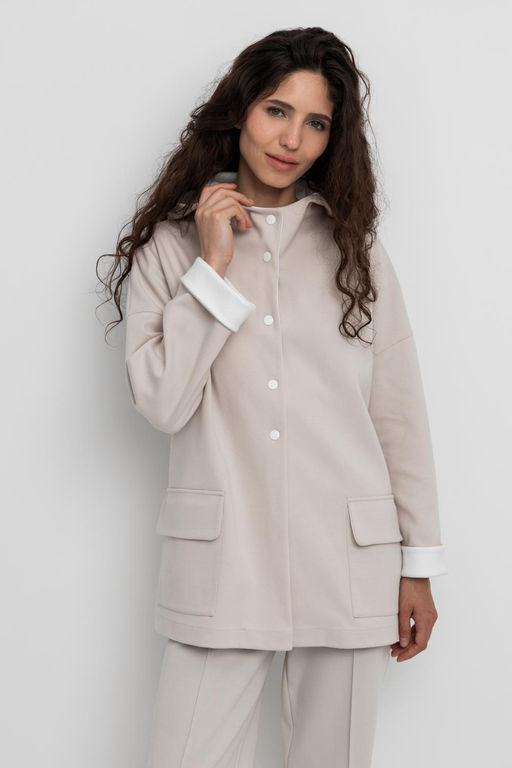 VERY NEAT _ ЕВТ 3202/бежевый жакет жен - Crockid фото 4