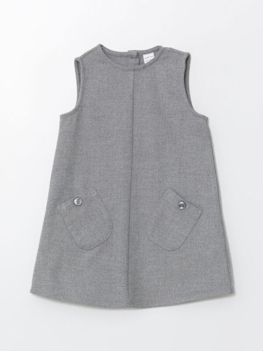 Bisiklet Yaka K?z ?ocuk Elbise