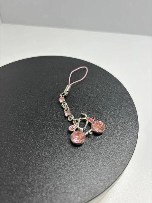 Брелок Велосипед BS8055 розовый - Mini maxi фото 3