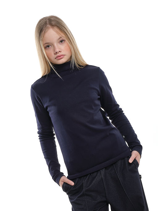 Водолазка 22-0390 синий - Mini maxi фото 2