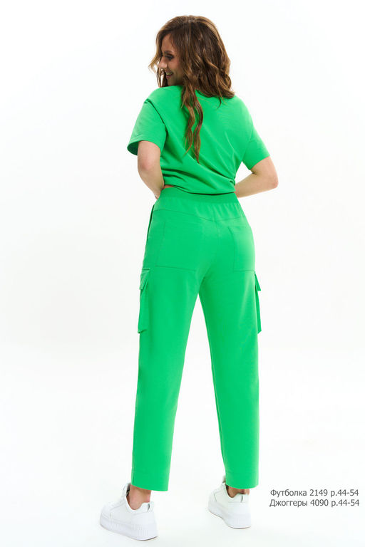 Брюки AVE RARA 4090 Малахитовый зеленый  фото 2