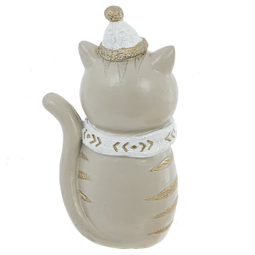 Фигурка декоративная "Кот", L9 W9 H18 см, 2в.