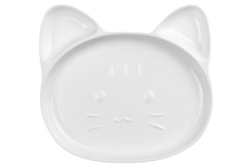 Тарелка сервировочная 20*18*2 см "Кошка" 3 секции