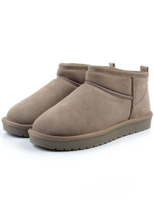 PF8300-6 KHAKI Угги женские (натуральная замша, 100% шерсть)
