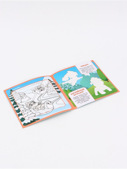 Набор многоразовых водных раскрасок, 18х18 см, 4 шт.