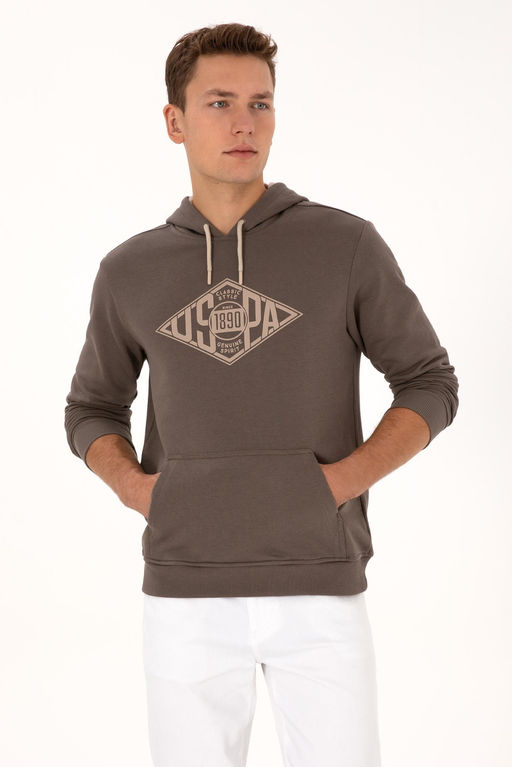 Erkek Vizon Sweatshirt