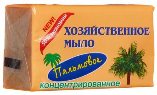 АИСТ мыло Хозяйственное Пальмовое 65% 200гр