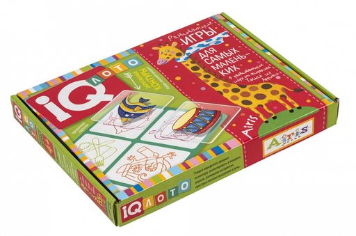 Айрис. IQ лото для малышей. "Запутанные контуры. Найди лишний предмет" арт.28207 4+