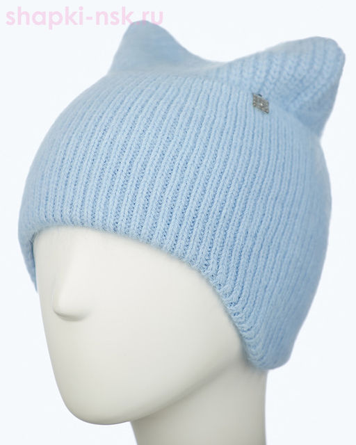 40024 1A KHW Малунг Шапка с ушками женская (56-58)