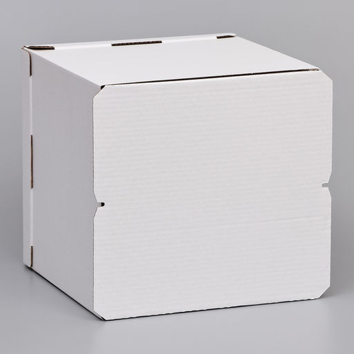 Цена за 2 шт. Короба под торт, короб белый, кондитерская упаковка, 50×50×50 см