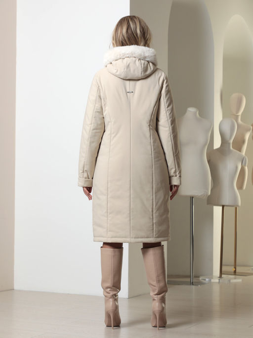 25407 Пальто св.бежевый