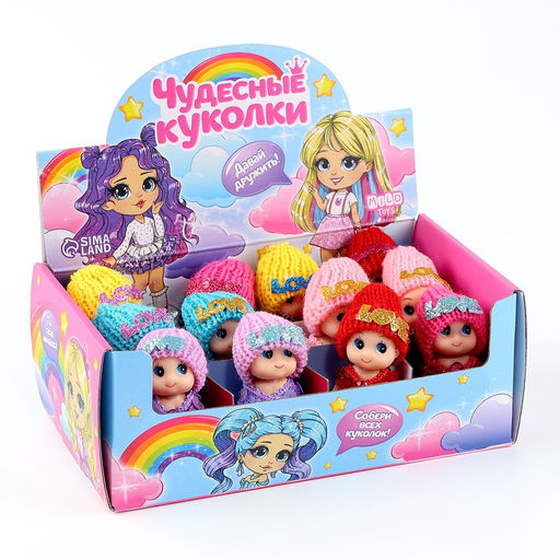Цена за 12 шт. Кукла в шоубоксе, МИКС