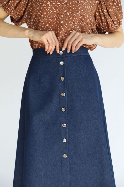 Джинсовая юбка - Looklikecat фото 4