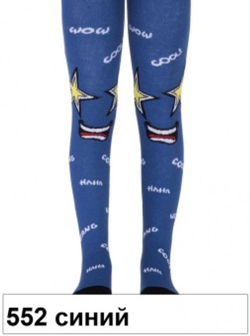 Колготки дет. TIP-TOP 4С-02СП, р.92-98 (24) - 552 синий - Conte elegant фото 2