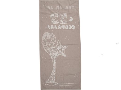 6с102.511ж2 Тра-ля-ля (лен3) Полотенце махровое 67х150см