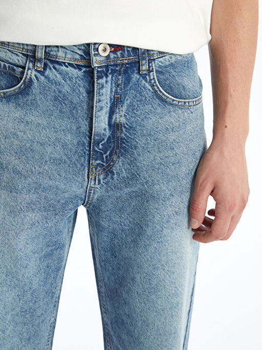Baggy Fit Erkek Jean Pantolon