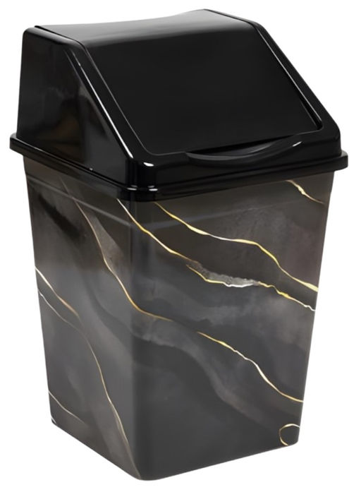 Контейнер для мусора 16 л декор. с подвижн/кр арт. 941656/657