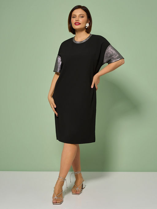 Платье 0125-8а чёрный кристалл - Aquarell фото 25