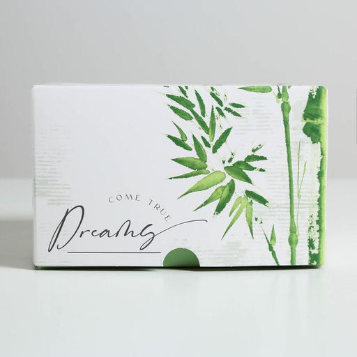 Цена за 5 шт. Коробка для капкейков, кондитерская упаковка, 4 ячейки «Dreams come true», 16 х 16 х 10 см