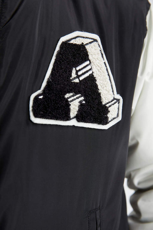 Водоотталкивающий бомбер для мальчиков с воротником-стойкой - Defacto фото 8