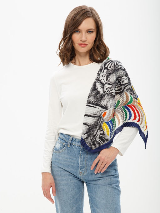 Платок жен. виск+шелк 70х70 LSZ34-087-12