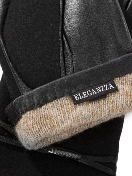 Перчатки женские 100% ш IS0150 black - Eleganzza фото 8