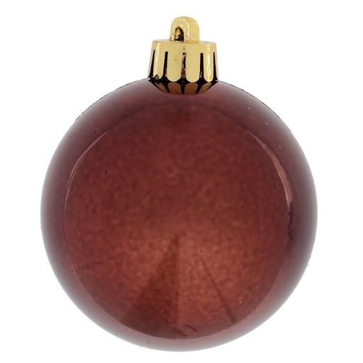 Набор из 12шт Украшение новогоднее "Шар", D 4 см, L9,5 W9,5 H10,5 см