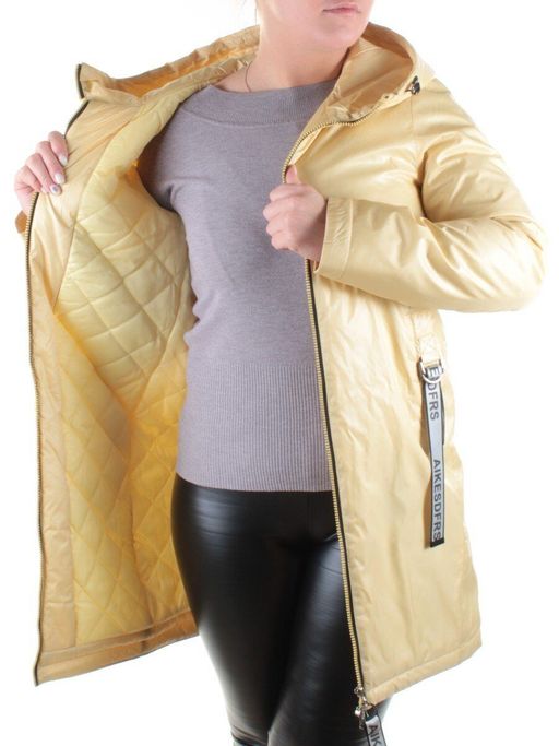 19158 YELLOW Куртка демисезонная женская Aikesdfrs - Fashion фото 8