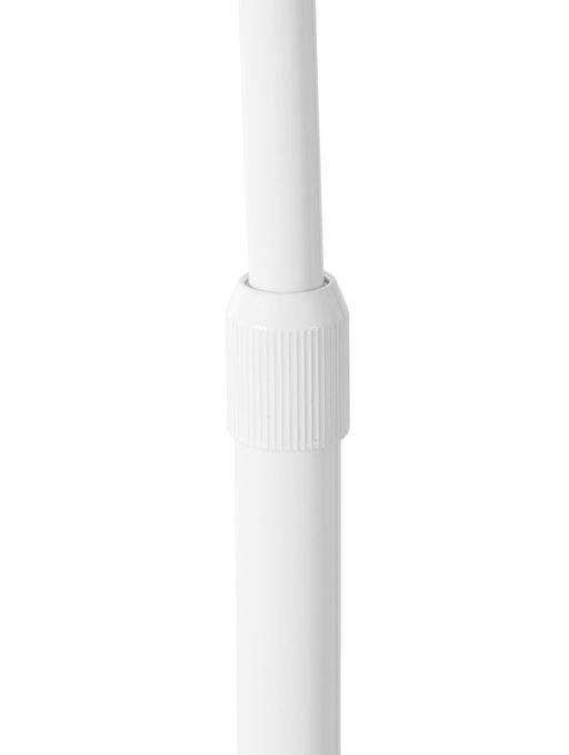 Торшер напольный BayerLux «Атлант», Е27, 40 Вт, подставка камень, 26×55×185 см, белый