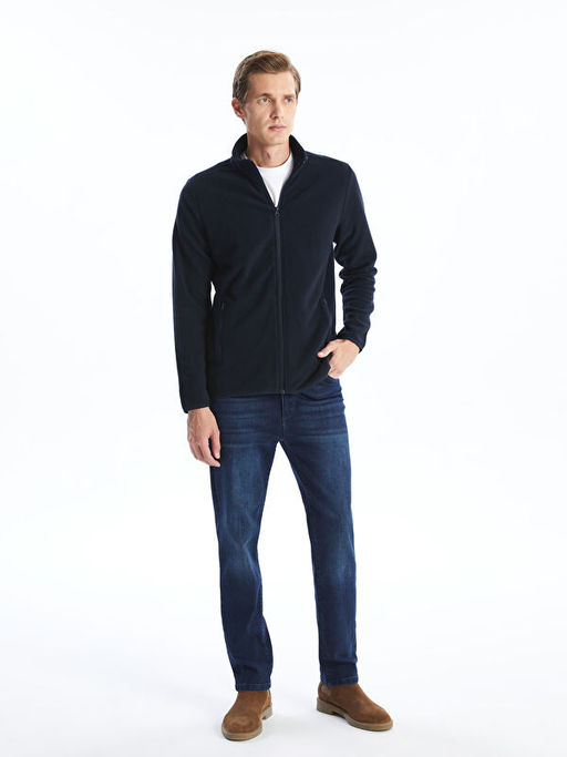 Dik Yaka Uzun Kollu Erkek Polar H?rka