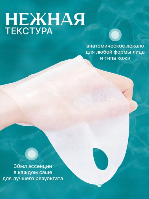 Коллагеновая маска для лица и подбородка