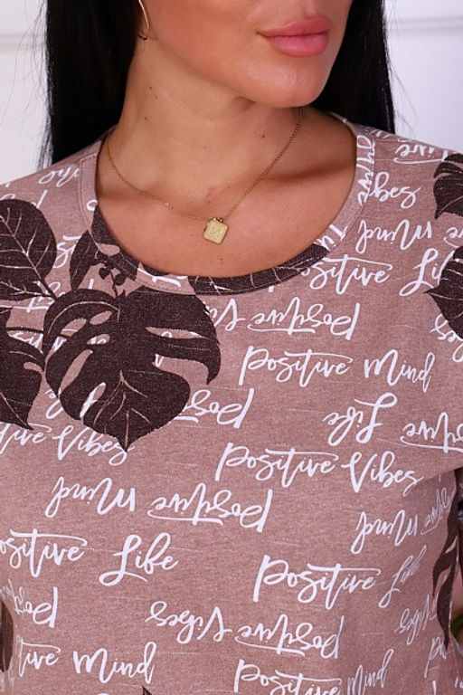 Костюм с шортами, коричневый (864-2) - Плиона фото 12