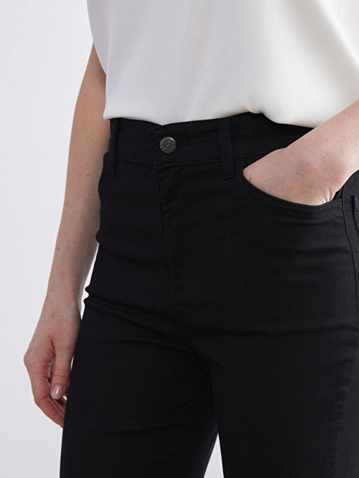 Flare Kad?n Jean Pantolon