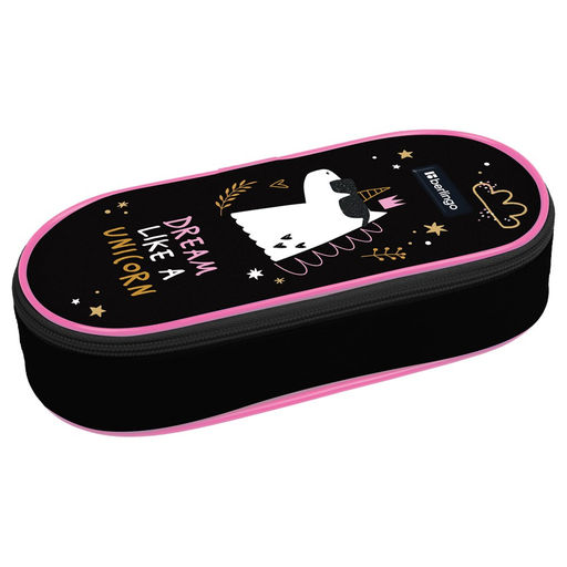 Пенал корпусный 1 отд. Berlingo "Dream like a Unicorn", 220*90*45 (PF-EXM-1103) полиэстер