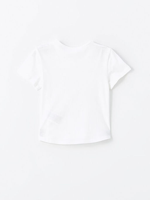 Bisiklet Yaka Basic K?z ?ocuk Ti??rt