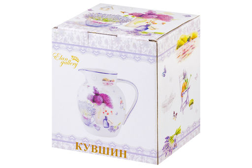 Кувшин 1,2 л 16*13*15,5 см Лаванда NEW BONE CHINA - Elan gallery фото 4