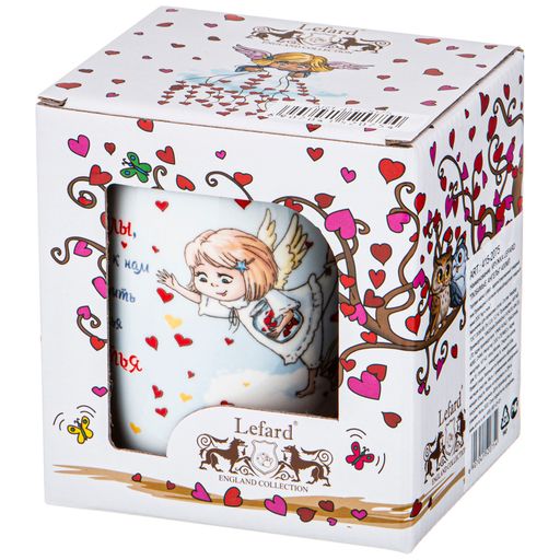 КРУЖКА LEFARD ЛЮБИМЫЕ АНГЕЛЫ 400 МЛ  фото 2