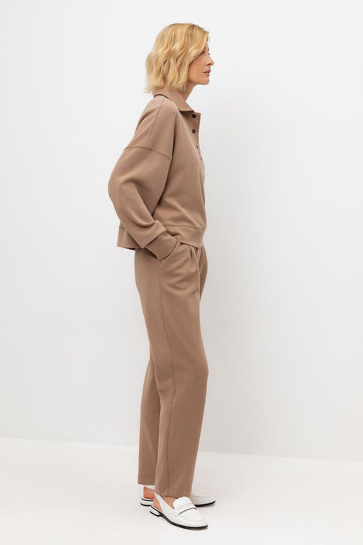 ЕВТ 4133/охра коричневая брюки жен